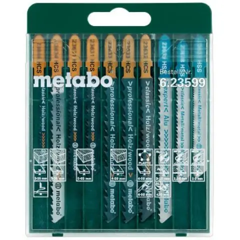 Metabo 623599000 Sticksågsbladsats Sänkt pris